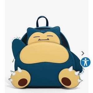 NWT Loungefly Pokémon Snorlax mini backpack